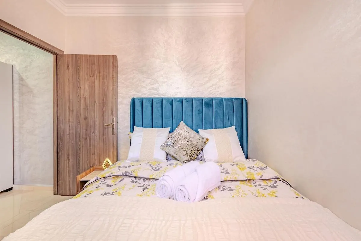 Apartman Appartement Turquoise A Marrakech - Elegant & Cosy Marrákes