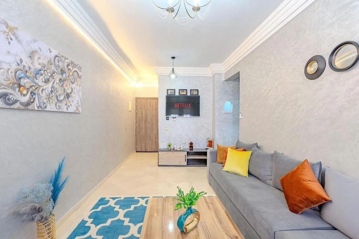 Appartement Turquoise A Marrakech - Elegant & Cosy Marrákes